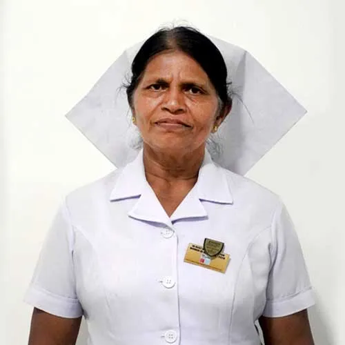 Sr. D.H.G. Rohini
Rajapaksha - Diploma in General Nursing, Kandy