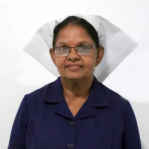 Sr. D.C.
Hettiarachchi - Diploma in General Nursing, NTS Colombo