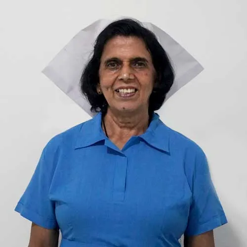 Sr. Wimalaseeli De
Alwis - Diploma in General Nursing, NTS Ratnapura